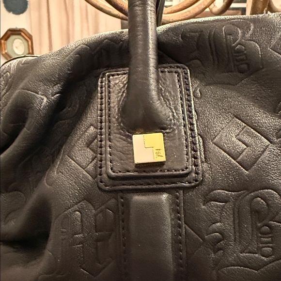 L.A.M.B. Music Fade-out Leather Satchel Handbag - Picture 5 of 12